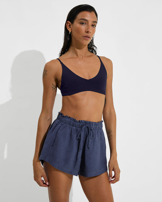 Getaway Short 2.5" - Lagoon Stripe: Varsity / Sprint
